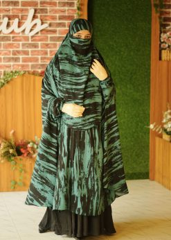 Alternative view of Luxury Semi Long Khimar -41