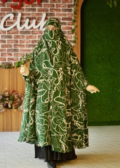 Luxury Semi Long Khimar -36