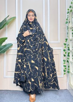 Luxury Semi Long Khimar -32
