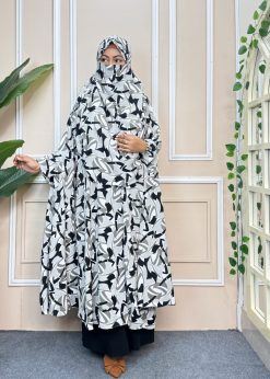 Alternative view of Luxury Semi Long Khimar -29