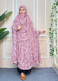 Luxury Semi Long Khimar -28