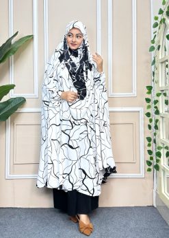 Luxury Semi Long Khimar -25