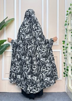 Alternative view of Luxury Semi Long Khimar -26