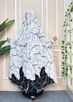 Alternative view of Luxury Semi Long Khimar -25