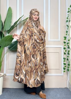 Luxury Semi Long Khimar -22