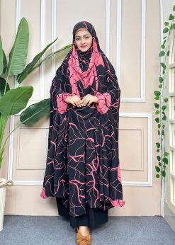 Luxury Semi Long Khimar -17