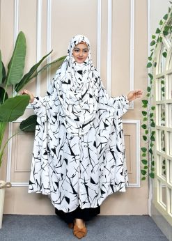 Luxury Semi Long Khimar -18