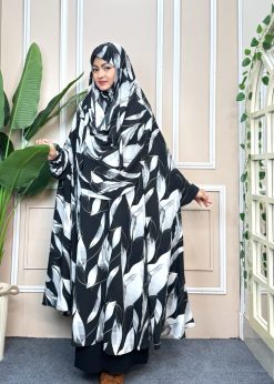 Luxury Semi Long Khimar -23