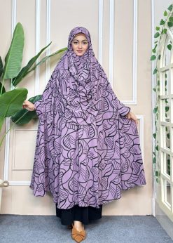Luxury Semi Long Khimar -21