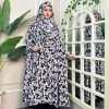 Luxury Semi Long Khimar -13
