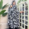 Luxury Semi Long Khimar -14