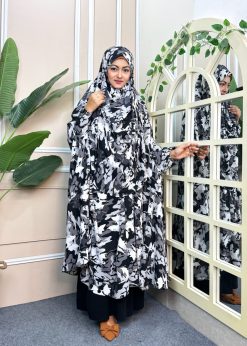 Luxury Semi Long Khimar -14