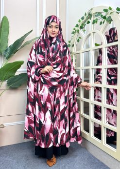 Luxury Semi Long Khimar -11