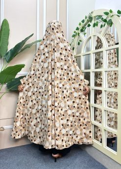 Alternative view of Luxury Semi Long Khimar -12