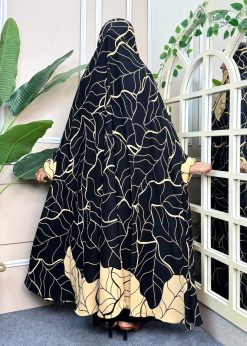 Alternative view of Luxury Semi Long Khimar -15