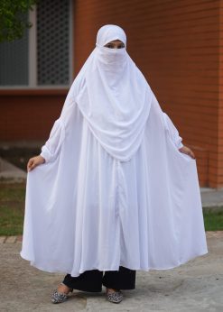 Luxury Semi Long Khimar -42