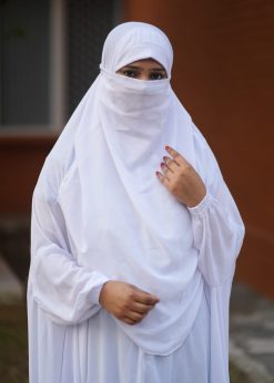 Alternative view of Luxury Semi Long Khimar -42