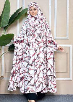 Luxury Semi Long Khimar -55