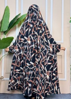 Alternative view of Luxury Semi Long Khimar -44