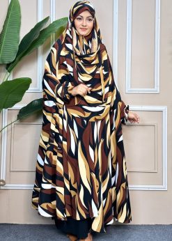 Luxury Semi Long Khimar -53