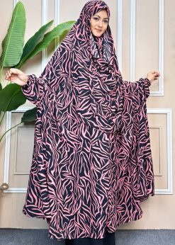 Luxury Semi Long Khimar -51