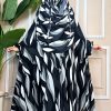 Luxury Semi Long Khimar -49