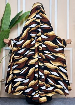 Alternative view of Luxury Semi Long Khimar -53