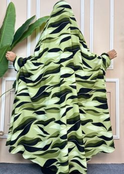 Alternative view of Luxury Semi Long Khimar -48