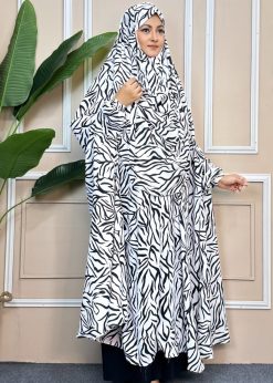 Luxury Semi Long Khimar -52