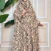 Luxury Semi Long Khimar -47