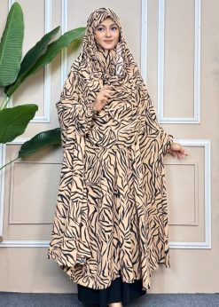 Luxury Semi Long Khimar -47