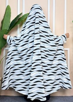 Alternative view of Luxury Semi Long Khimar -46